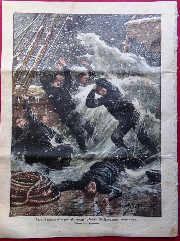 La Domenica del Corriere 25 Febbraio 1906 Caffè Trifono Galati … | Immagine Gallery 6