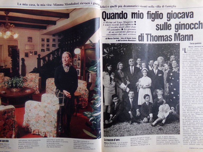 La Domenica del Corriere 25 Febbraio 1984 Messner Mazzucconi Volturno …