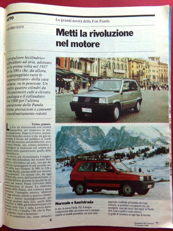 La Domenica del Corriere 25 Gennaio 1986 Gheddafi Pelè Baudo …