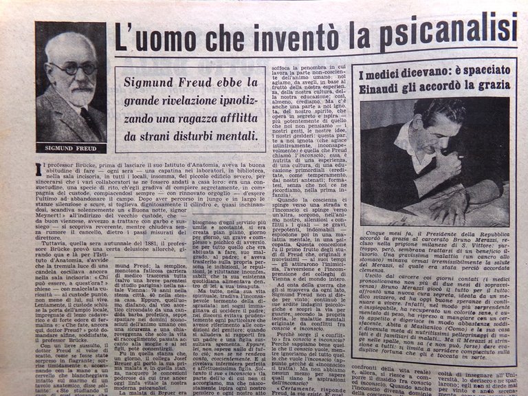 La Domenica del Corriere 25 Luglio 1954 Mostro Loch Ness …