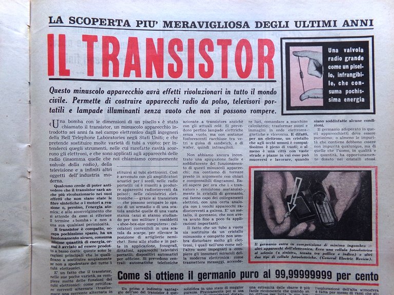 La Domenica del Corriere 25 Luglio 1954 Mostro Loch Ness …