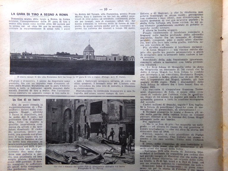 La Domenica del Corriere 25 Maggio 1902 Disastro Martinica Gra …