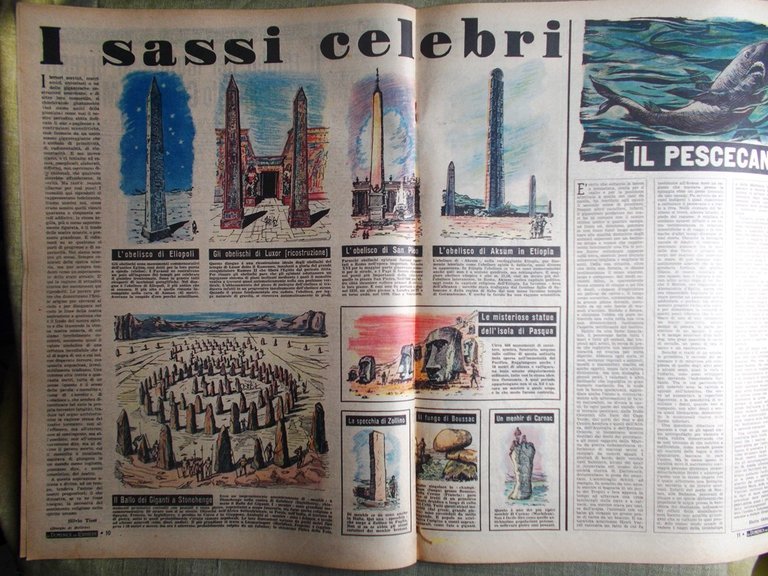 La Domenica del Corriere 25 Maggio 1952 Pierrot Uranio Sardegna … | Immagine Gallery 4