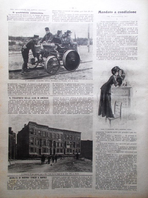 La Domenica del Corriere 25 Marzo 1906 Catastrofe Courrieres Nilo …