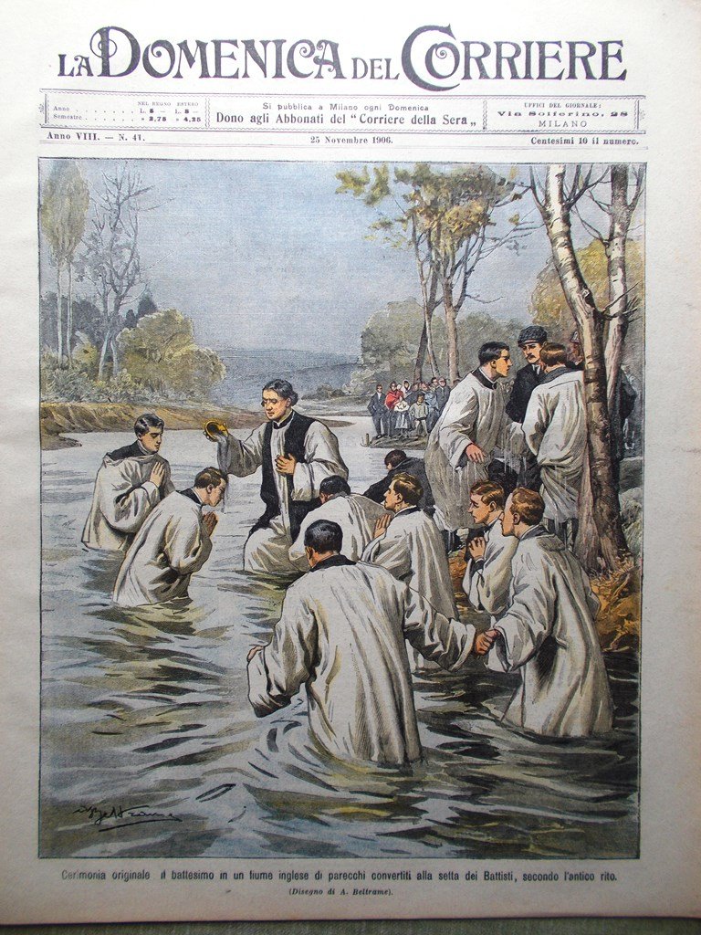 La Domenica del Corriere 25 Novembre 1906 Fritz Thaulow Valparaiso … | Immagine principale