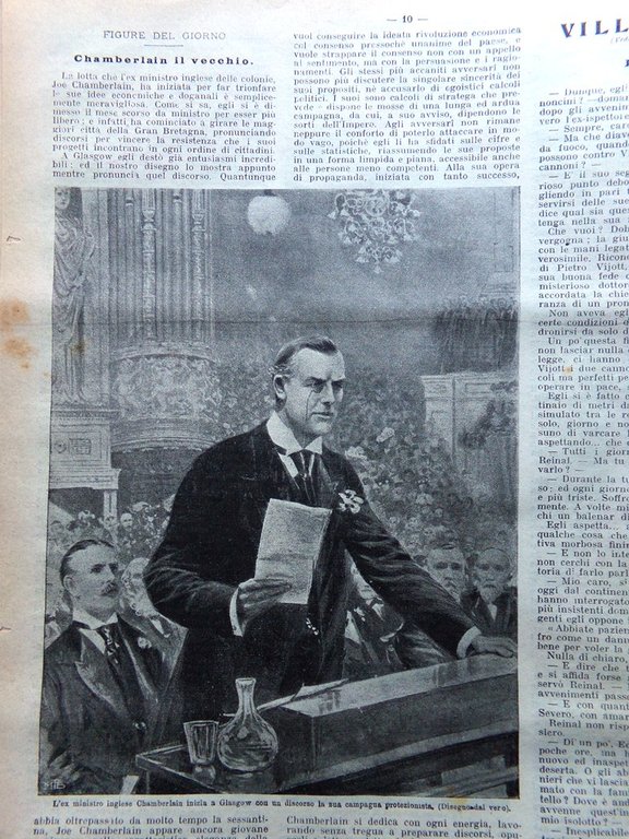 La Domenica del Corriere 25 Ottobre 1903 Reali d'Italia a …