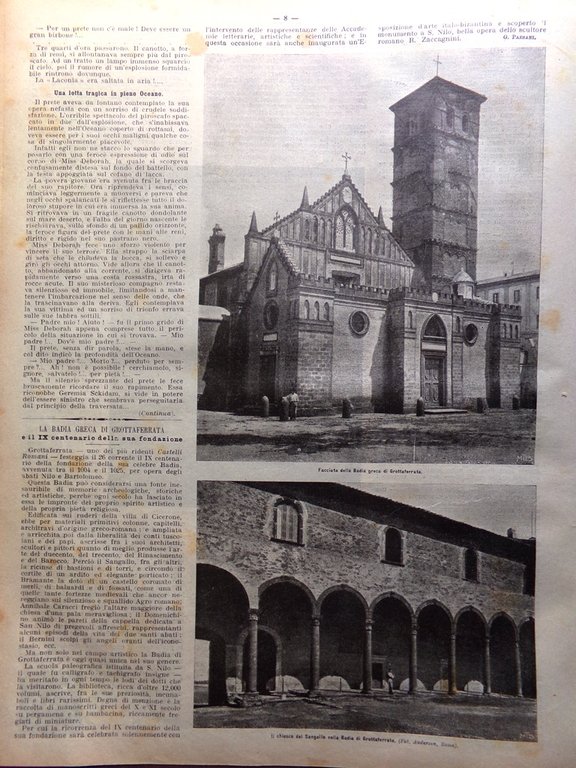 La Domenica del Corriere 25 Settembre 1904 Umberto di Savoia …