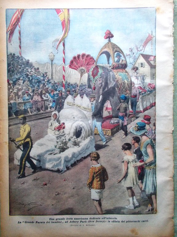 La Domenica del Corriere 25 Settembre 1927 Ugo Foscolo D'Annunzio …