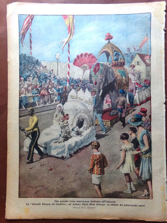 La Domenica del Corriere 25 Settembre 1927 Ugo Foscolo D'Annunzio …