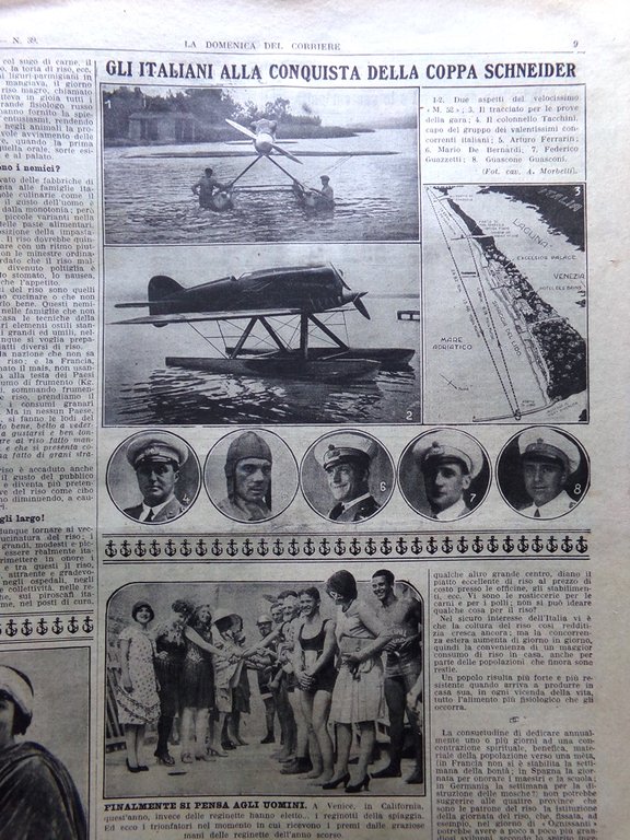 La Domenica del Corriere 25 Settembre 1927 Ugo Foscolo D'Annunzio …