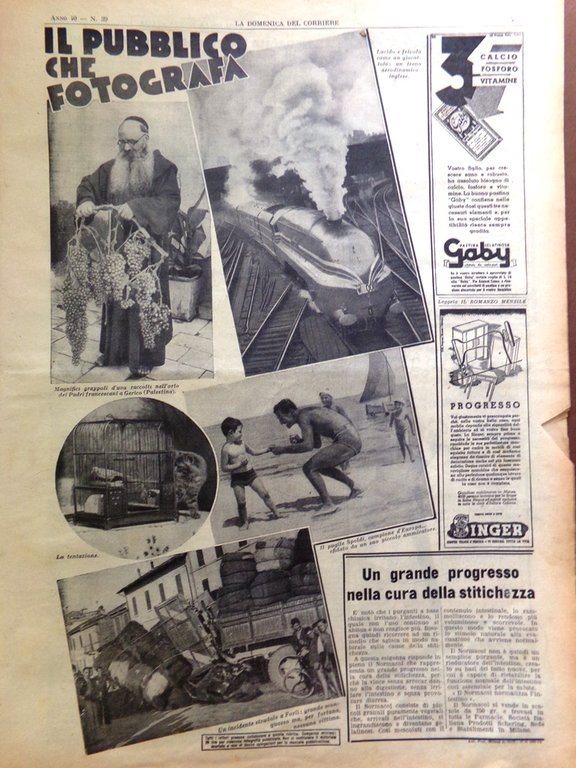 La Domenica del Corriere 25 Settembre 1938 Duce Hitler Chamberlain … | Immagine Gallery 2