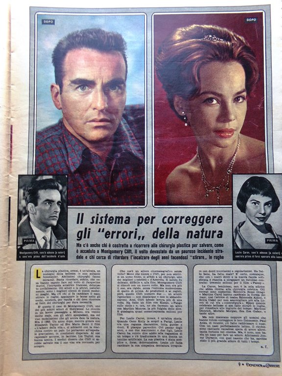 La Domenica del Corriere 25 Settembre 1960 E.A. Mario Cappiello …