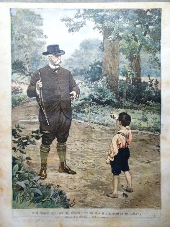 La Domenica del Corriere 26 Agosto 1900 Umberto Shangai Disastro …