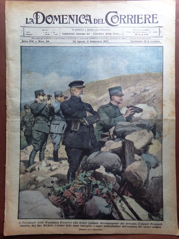 La Domenica del Corriere 26 Agosto 1917 WW1 Marianna Morolin …