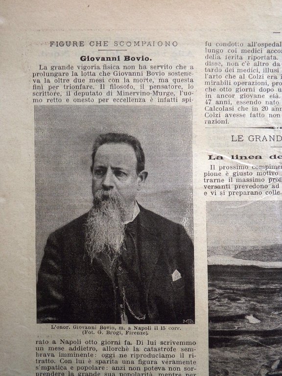 La Domenica del Corriere 26 Aprile 1903 Faucille Bovio Tipografi …