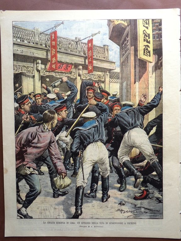 La Domenica del Corriere 26 Aprile 1903 Faucille Bovio Tipografi …