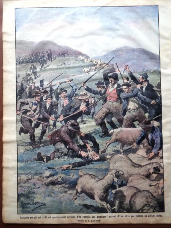 La Domenica del Corriere 26 Aprile 1914 Oberammergau Radio Futurismo …