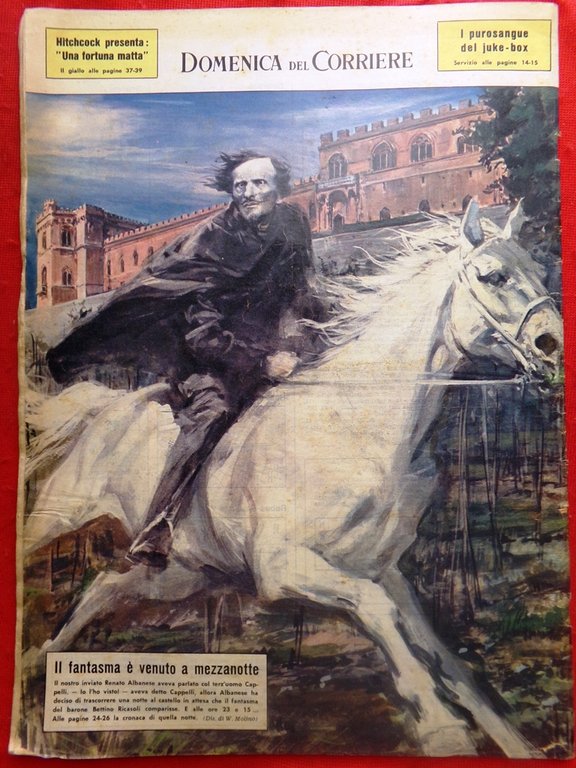 La Domenica del Corriere 26 Aprile 1964 Fantasma Fellini Michelangelo … | Immagine Gallery 5