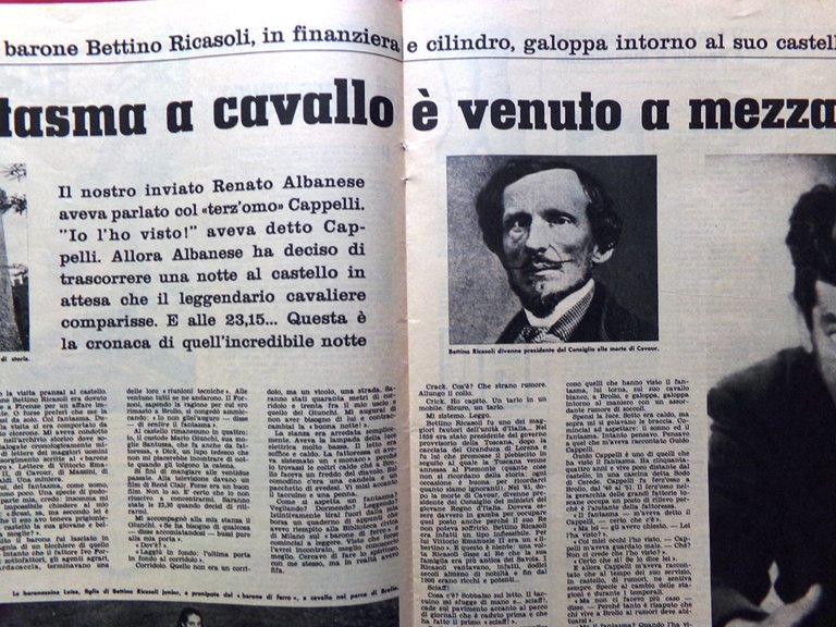 La Domenica del Corriere 26 Aprile 1964 Fantasma Fellini Michelangelo … | Immagine Gallery 4