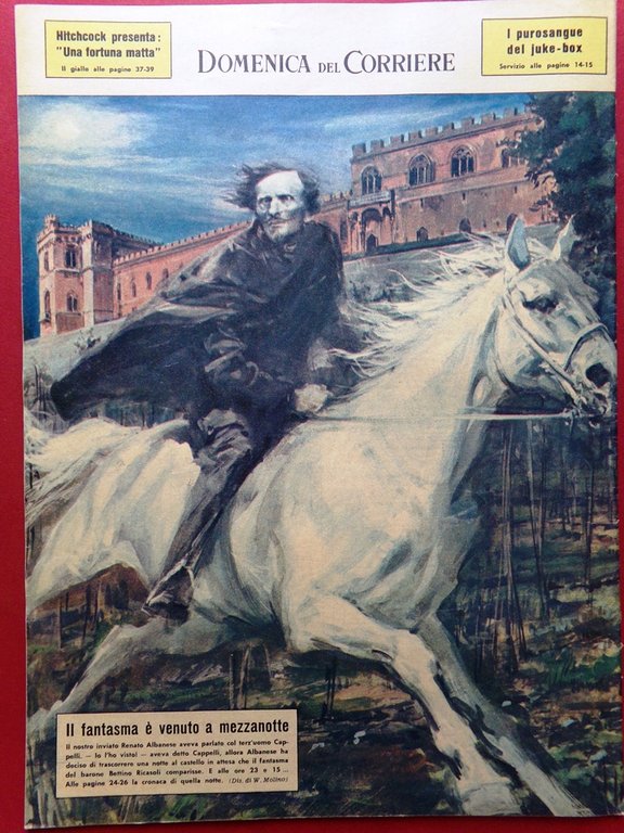 La Domenica del Corriere 26 Aprile 1964 Fantasma Fellini Michelangelo … | Immagine Gallery 6