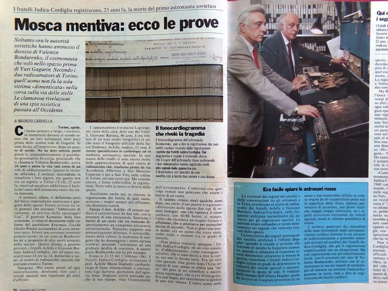 La Domenica del Corriere 26 Aprile 1986 Gheddafi Toaff Papa …