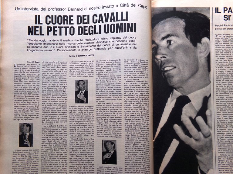 La Domenica del Corriere 26 Dicembre 1967 Vietnam Barnard Salvarani …