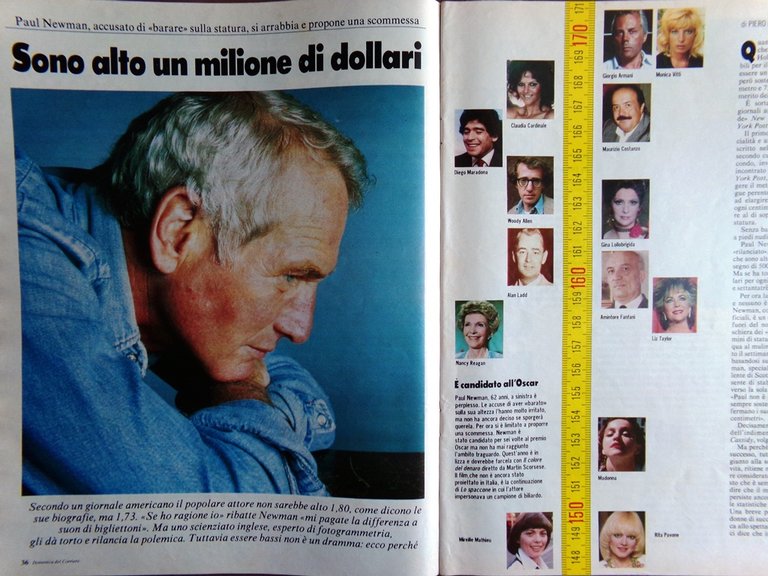 La Domenica del Corriere 26 Febbraio 1987 Modugno Newman Arcimboldo …