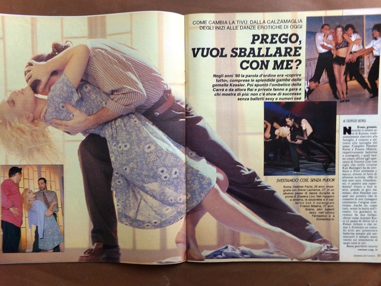 La Domenica del Corriere 26 Gennaio 1989 Loren Biberon Winkler …