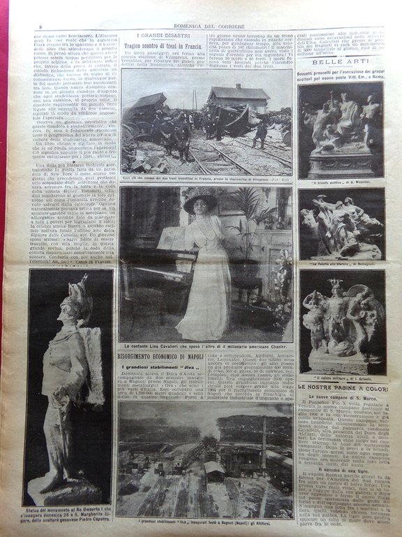 La Domenica del Corriere 26 Giugno 1910 San Marco Inondazioni … | Immagine Gallery 2