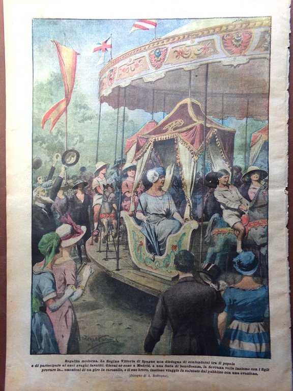 La Domenica del Corriere 26 Giugno 1921 Caruso Bari Dublino …