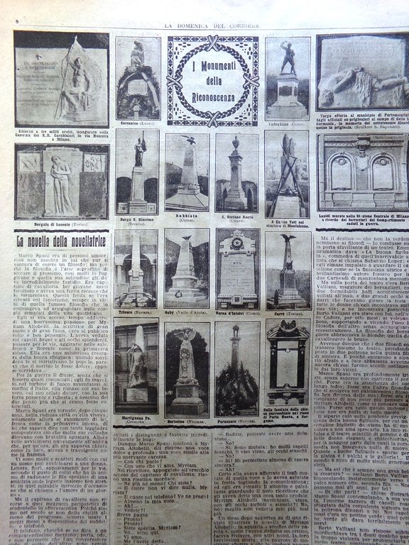 La Domenica del Corriere 26 Giugno 1921 Caruso Bari Dublino …