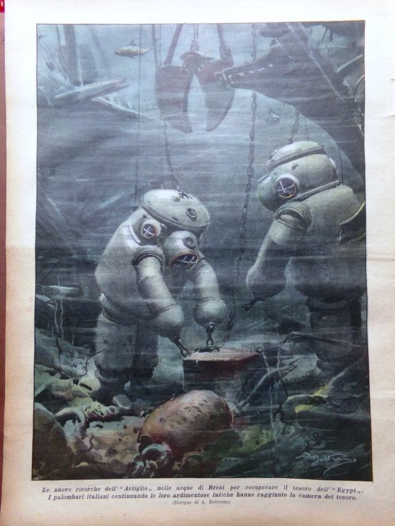 La Domenica del Corriere 26 Giugno 1932 Dostoevskij Artiglio Petrolio … | Immagine Gallery 8