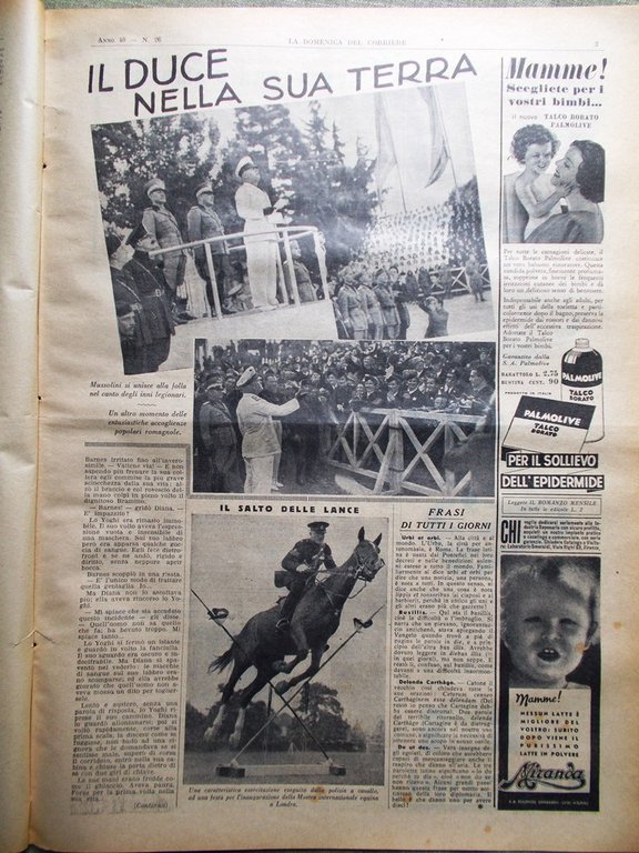 La Domenica del Corriere 26 Giugno 1938 Spagna Rossi Rockefeller … | Immagine Gallery 2