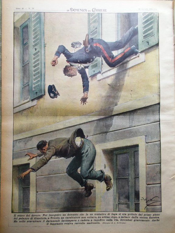 La Domenica del Corriere 26 Giugno 1938 Spagna Rossi Rockefeller … | Immagine Gallery 3