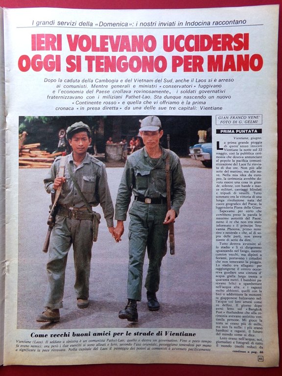 La Domenica del Corriere 26 Giugno 1975 Kennedy Verona Le …