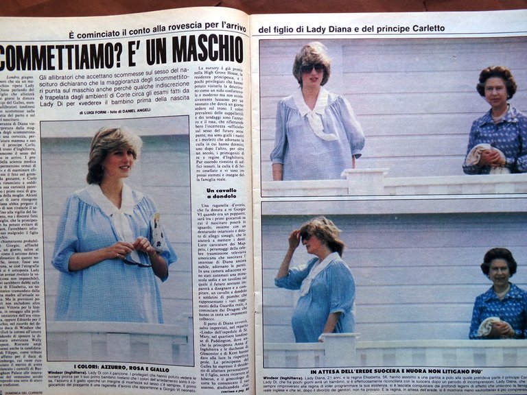 La Domenica del Corriere 26 Giugno 1982 Lady Diana Bearzot …