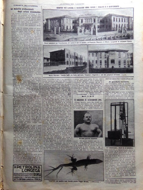 La Domenica del Corriere 26 Luglio 1914 WW1 Alberobello Eritrea …