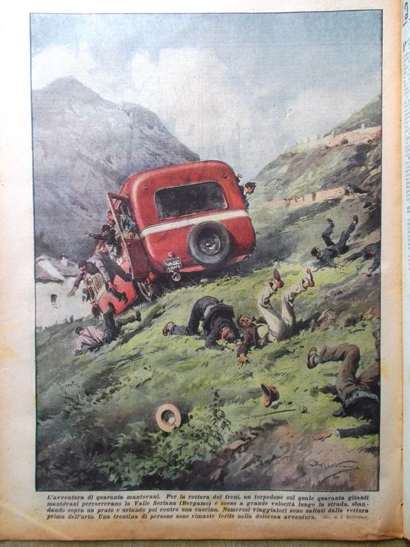 La Domenica del Corriere 26 Luglio 1936 Macbeth Binda Africa …