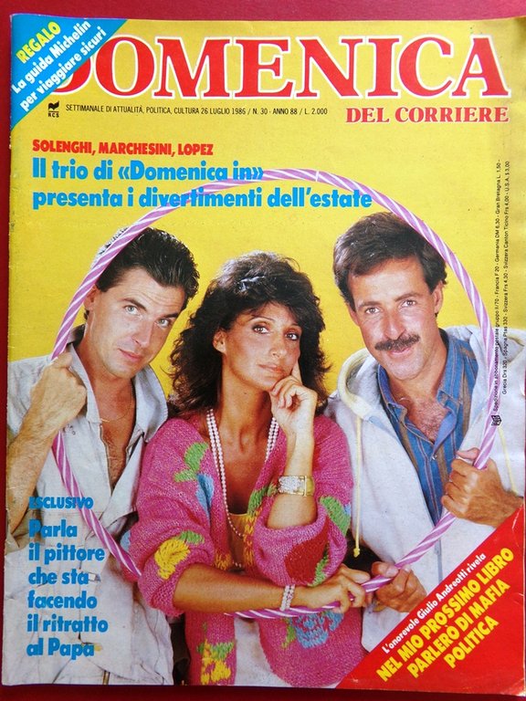 La Domenica del Corriere 26 Luglio 1986 Fantasmi Frecce Medjugorje … | Immagine Gallery 1