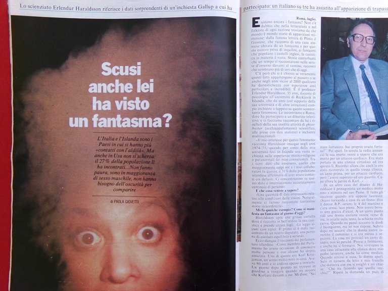 La Domenica del Corriere 26 Luglio 1986 Fantasmi Frecce Medjugorje …