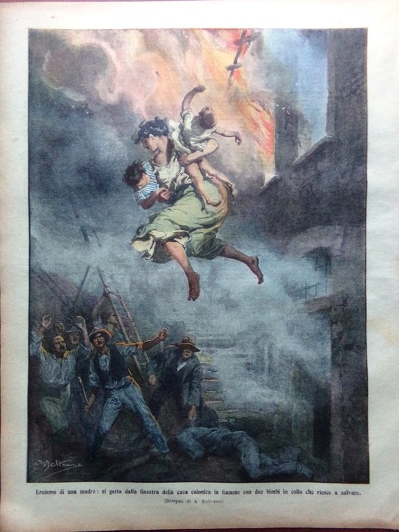 La Domenica del Corriere 26 Maggio 1912 Resa di Rodi … | Immagine Gallery 10