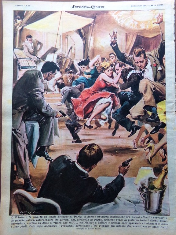 La Domenica del Corriere 26 Maggio 1957 Tragedia Mille Miglia … | Immagine Gallery 3