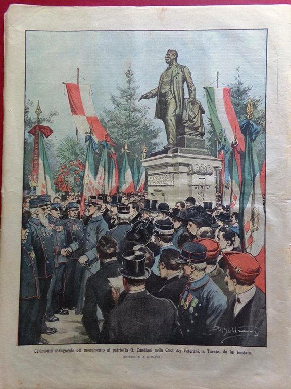 La Domenica del Corriere 26 Marzo 1911 Anniversario Unità d'Italia …