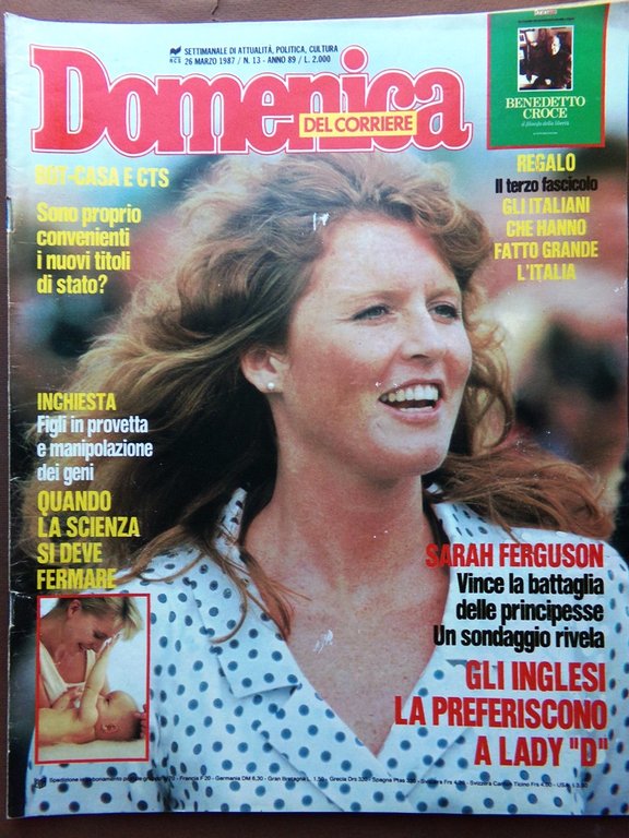 La Domenica del Corriere 26 Marzo 1987 Commodore Bud Spencer … | Immagine Gallery 1