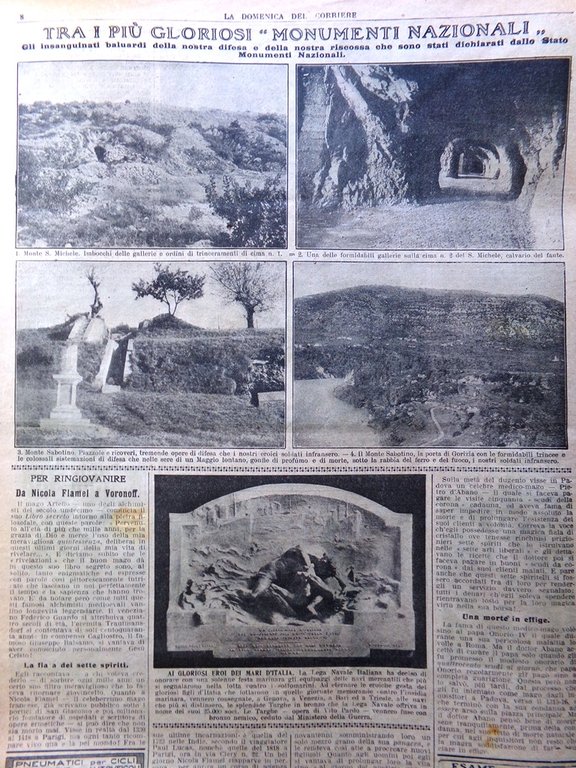 La Domenica del Corriere 26 Novembre 1922 San Donà Cacciatori …