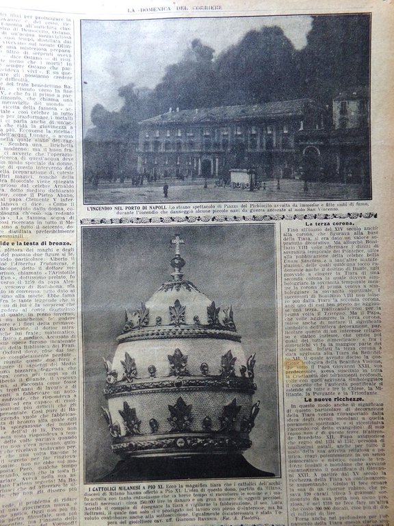 La Domenica del Corriere 26 Novembre 1922 San Donà Cacciatori …