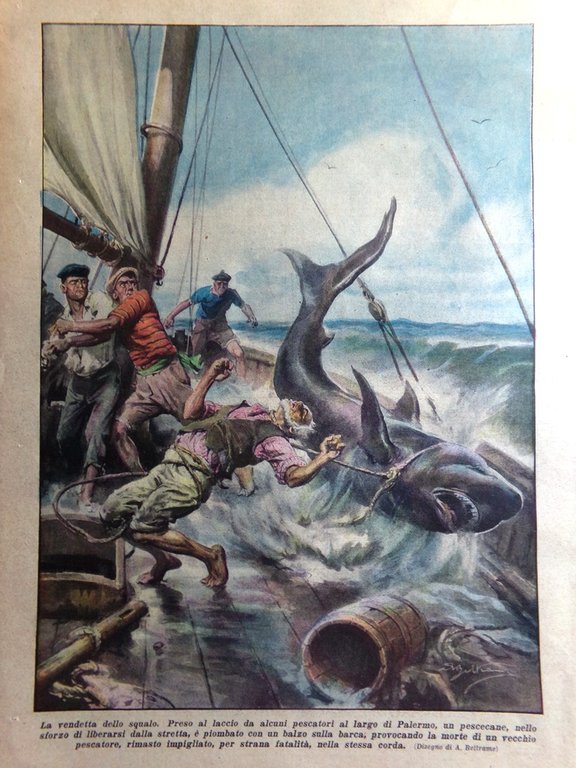 La Domenica del Corriere 26 Novembre 1933 Duce Malibran Marconi …