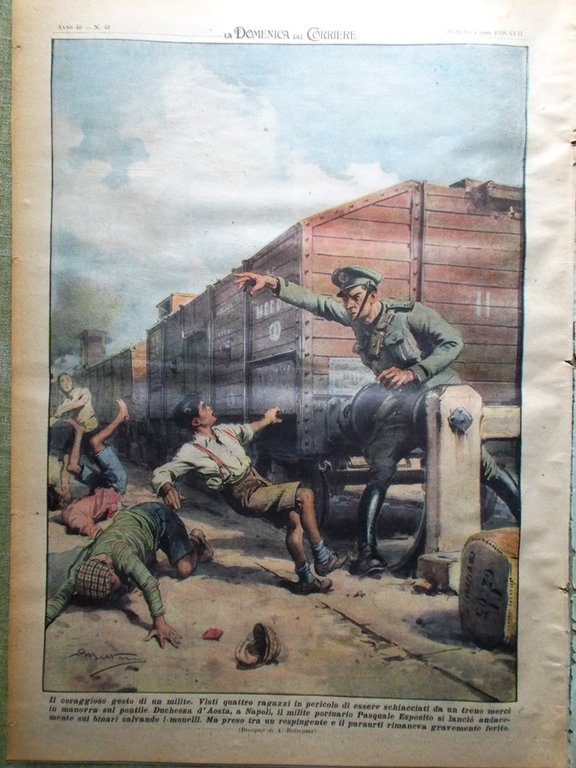 La Domenica del Corriere 26 Novembre 1938 Terremoti Ciano Accordo … | Immagine Gallery 2