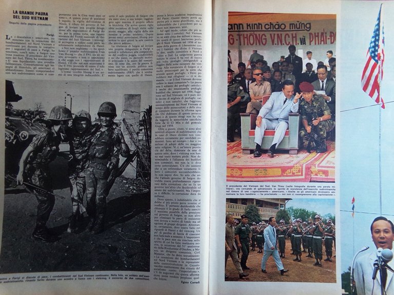 La Domenica del Corriere 26 Novembre 1968 Vietnam Giorgio La …