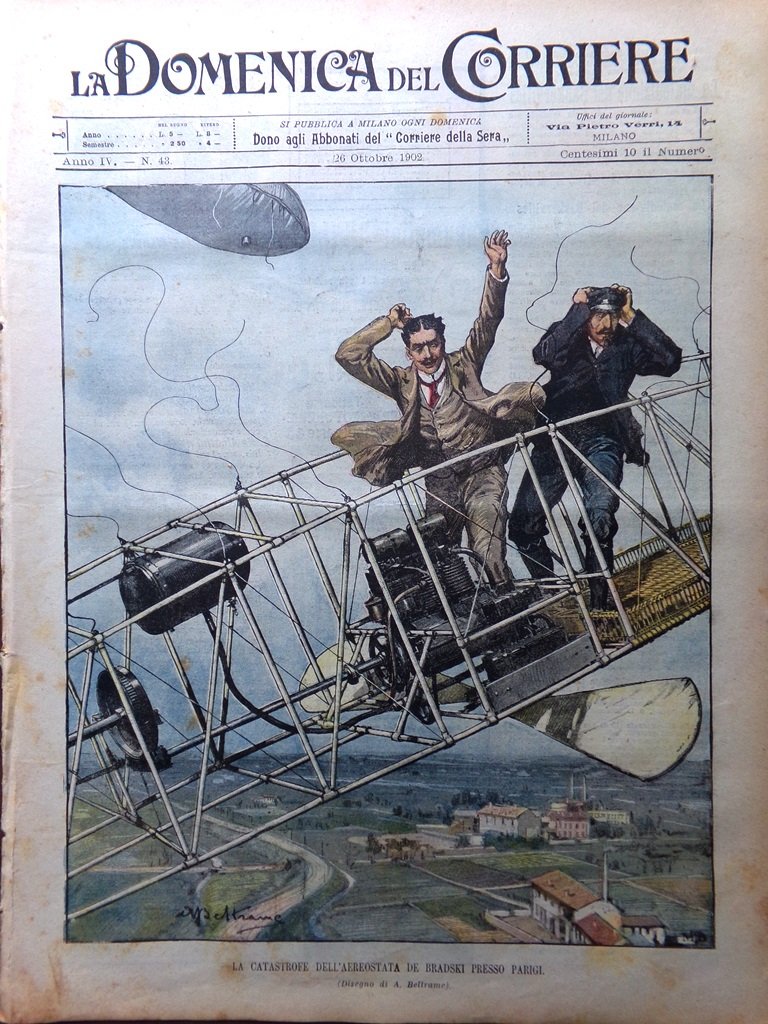 La Domenica del Corriere 26 Ottobre 1902 Modica Bradski Fiera …